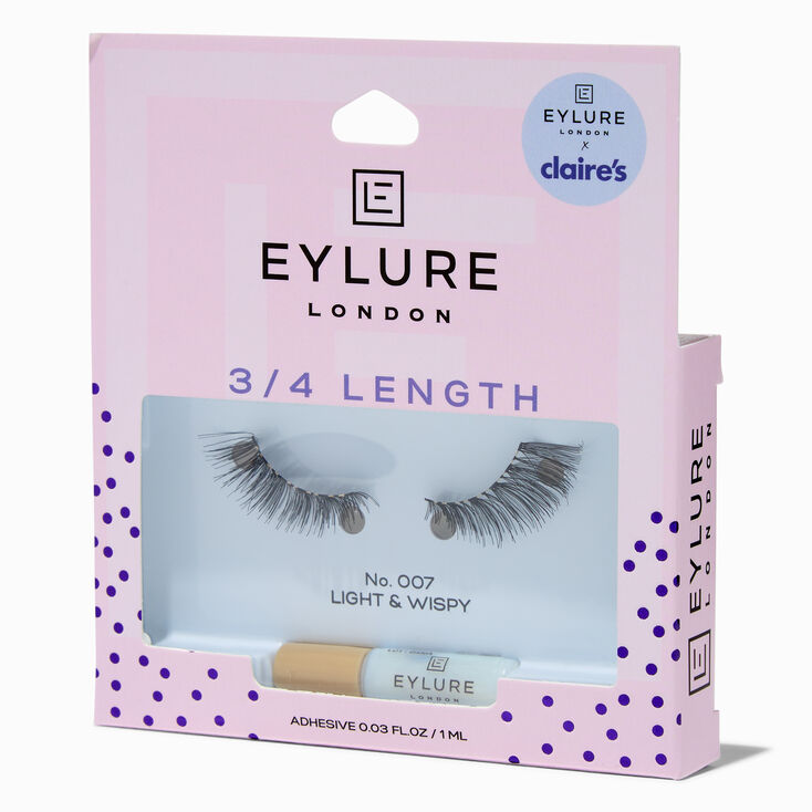 Faux cils 3/4&nbsp;longueur en exclusivit&eacute; chez Claire&rsquo;s Eylure - No&nbsp;007,