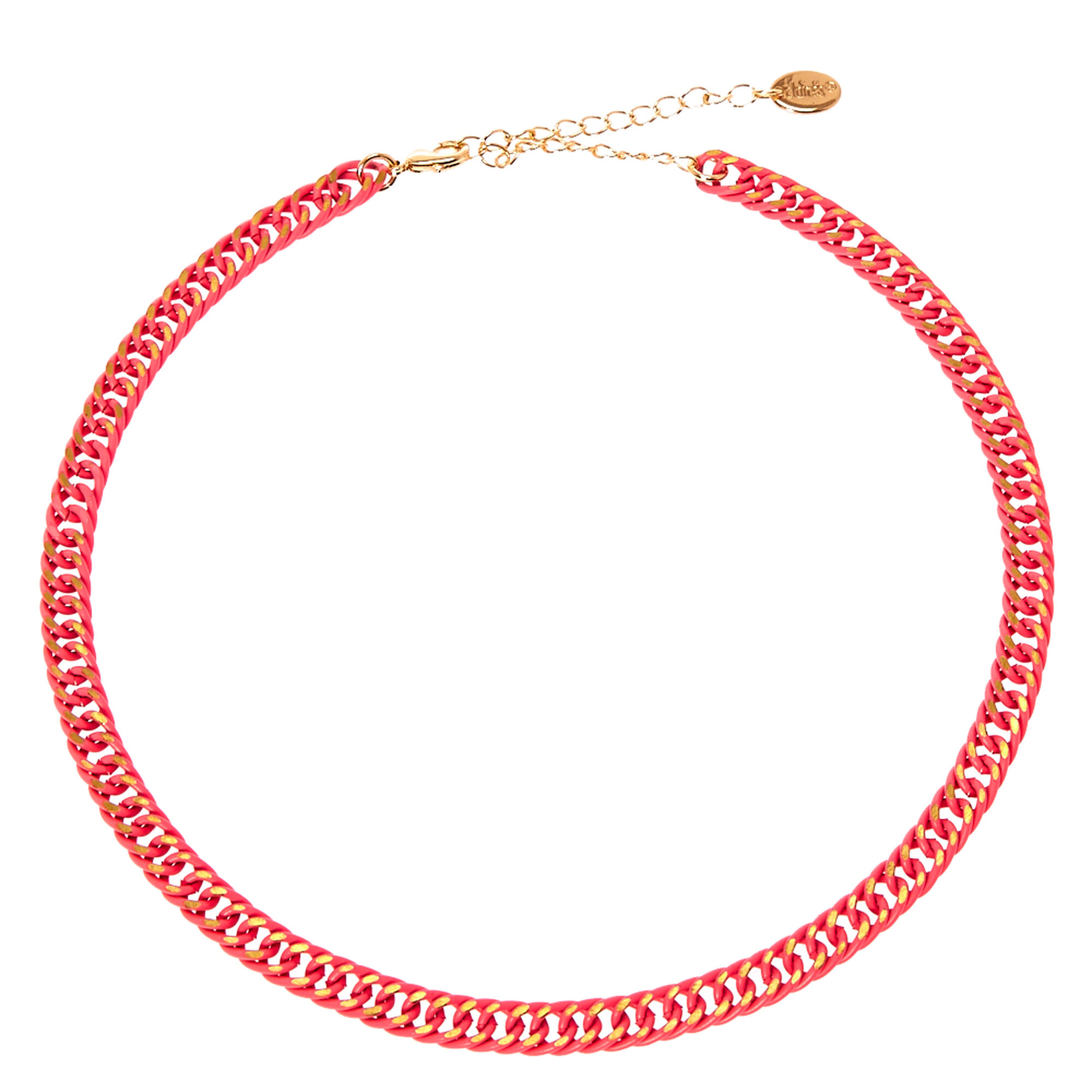 Pink Chain Necklace Claire's US