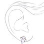 Friendly Ghost Halloween Stud Earrings,