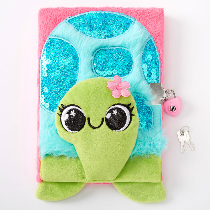 Tessa the Turtle Lock Diary - Pink,