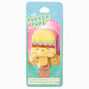 Pucker Pops&reg; Cheeseburger Lip Gloss - Vanilla Ice Cream,
