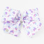 JoJo Siwa&trade; Unicorn Printed Hair Bow - White,