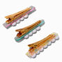 Claire&#39;s Club Pastel Affirmation Hair Clips - 3 Pack,