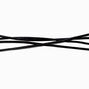 Black Rosette Choker Necklace,