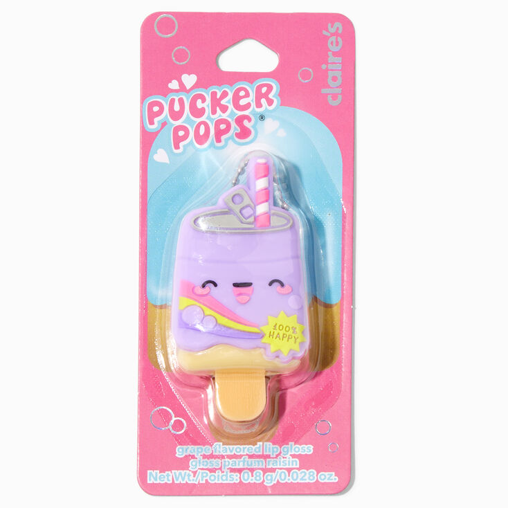 Pucker Pops&reg; Grape Soda Lip Gloss - Grape,