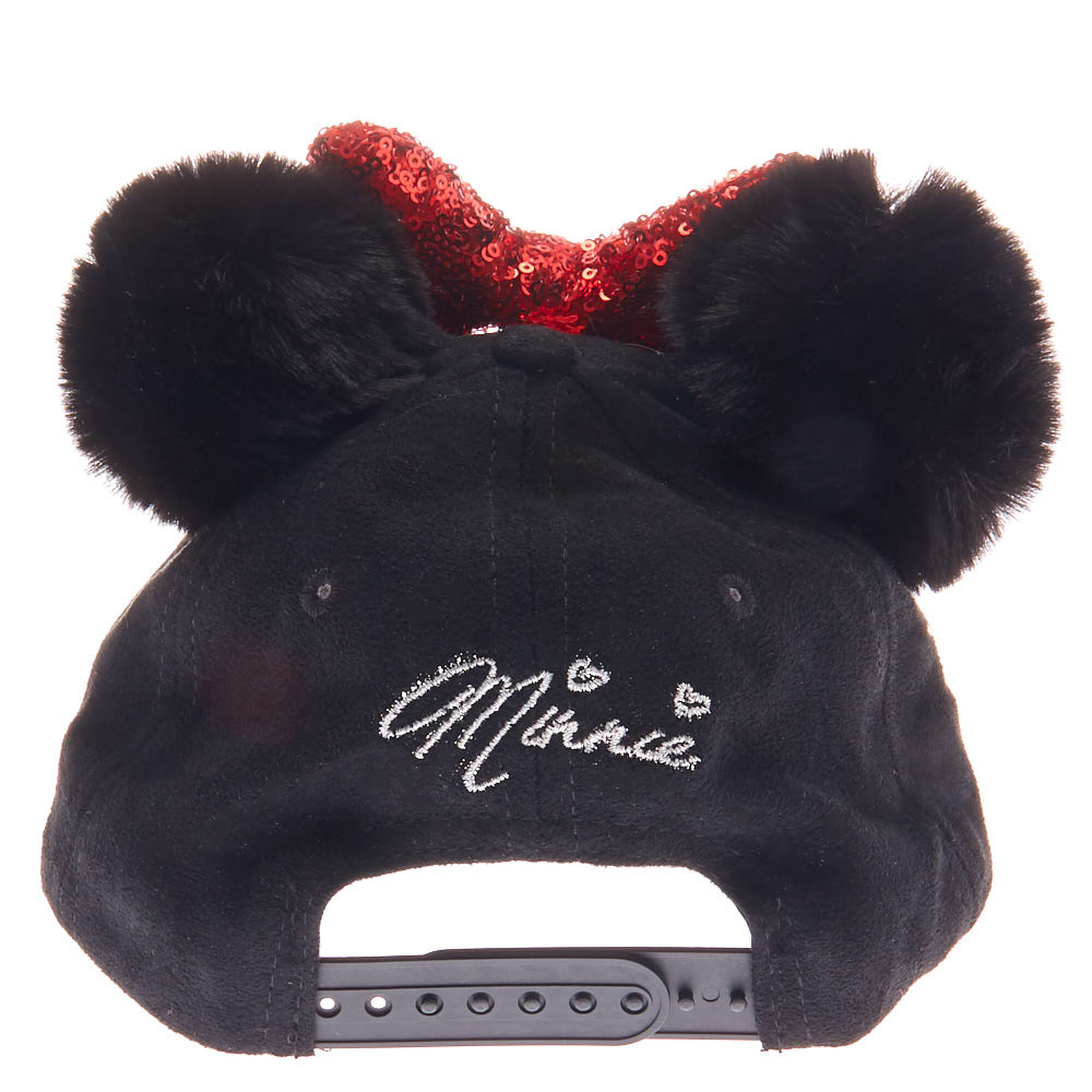 Disney® Minnie Mouse Ears Baseball Cap - Black | Claire's