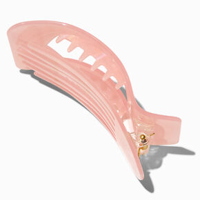 Pink Marble Yoga Hair Claw,