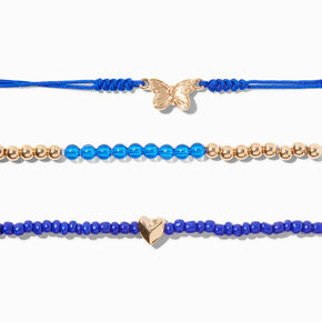 September Birthstone Beaded Stretch Bracelets - 3 Pack,