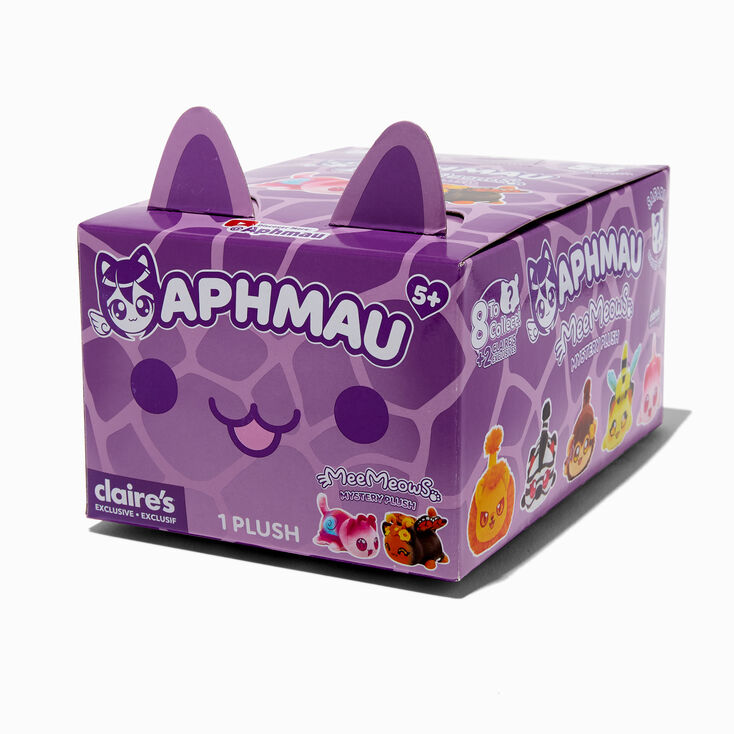 Aphmau&trade; Claire&#39;s Exclusive Litter 6 MeeMeows Plush Toy Blind Bag - Styles Vary,
