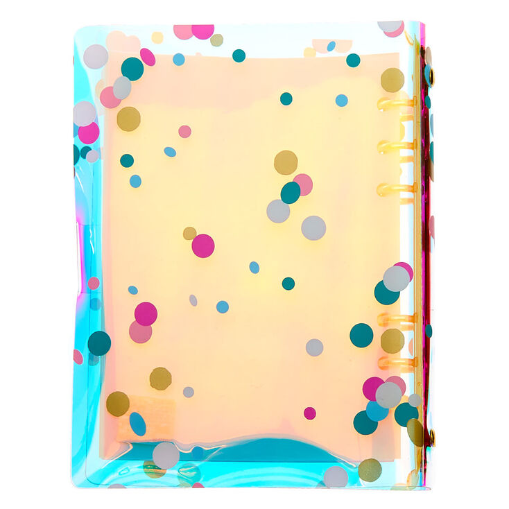 Iridescent Confetti Journal,