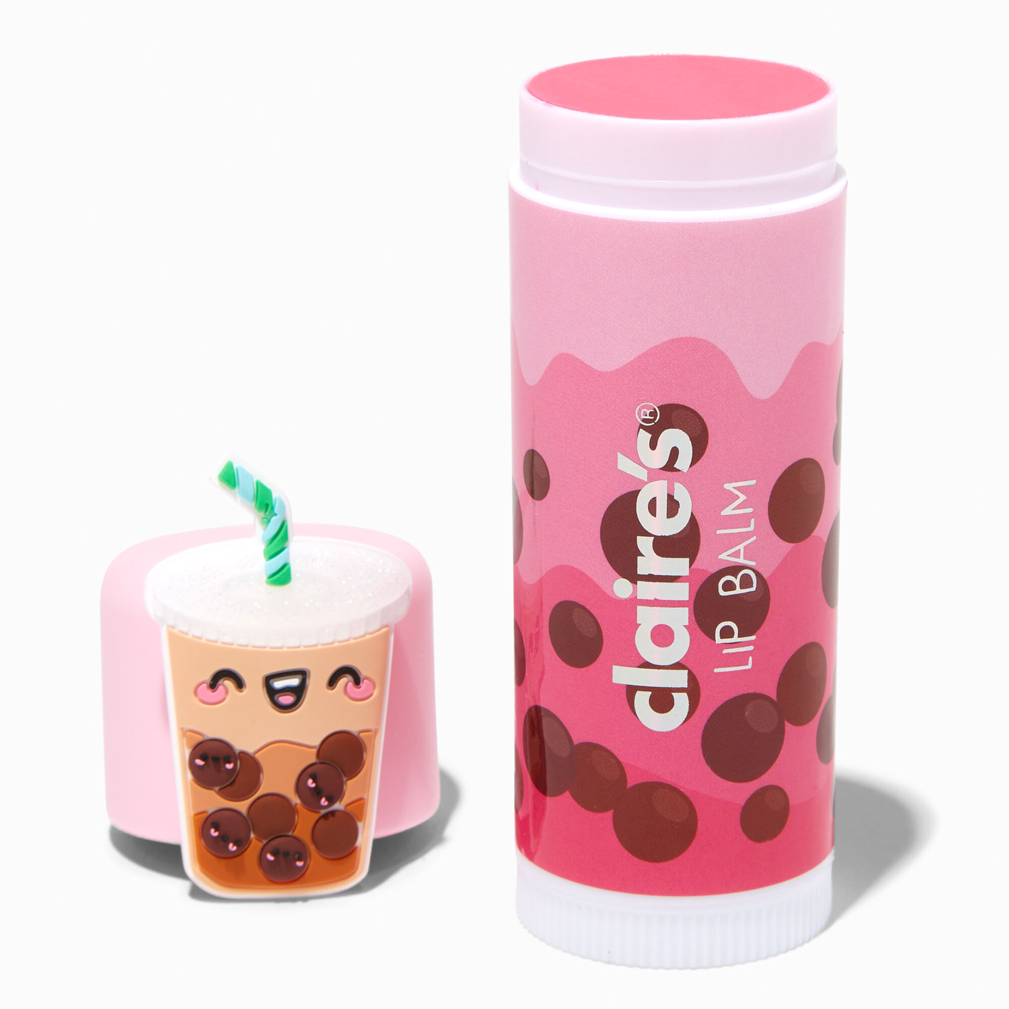 View Claires Boba Tea Humongous Lip Balm information