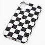 Black &amp; White Checkered Phone Case - Fits iPhone 11,