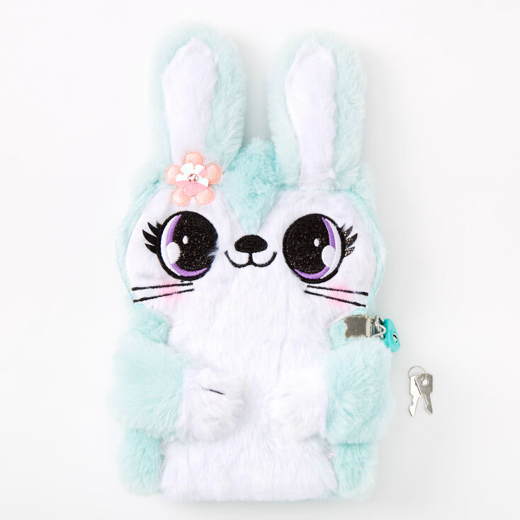 Claire's Journal intime doux avec cadenas Jade la lapine - Vert menthe