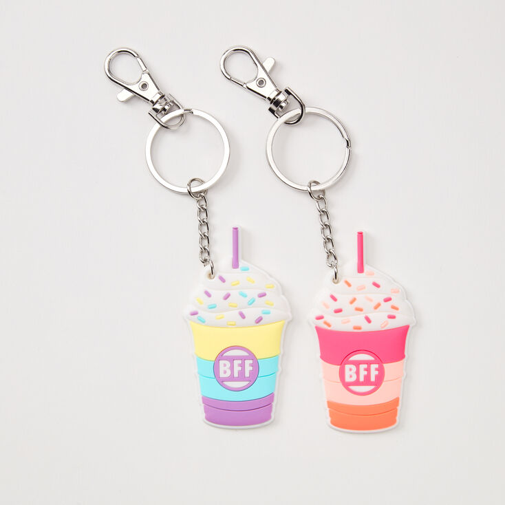 Claire's Porte-clés Best Friends Frappuccino - Lot de 2
