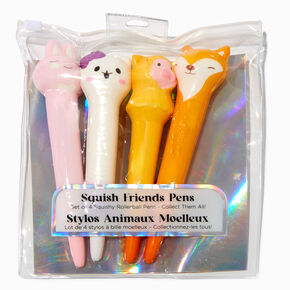 Squish Friends Rollerball Pen Set - 4 Pack,