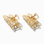 Gold Filigree Butterfly Hair Claws - 2 Pack,