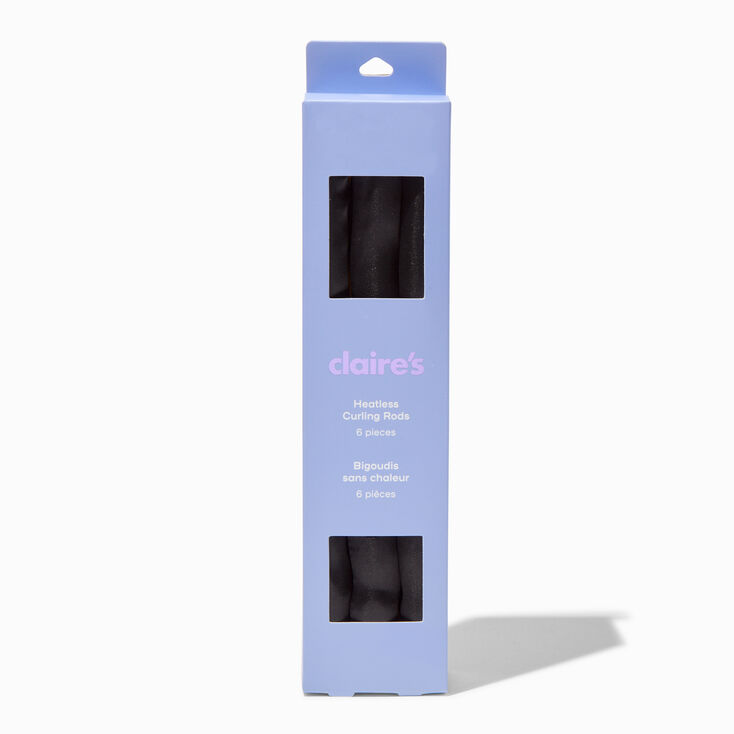 Tiges &agrave; friser non chauffantes noires - Lot de 6,