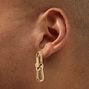 Gold-tone Ball Earring Stackables Set - 3 Pack,