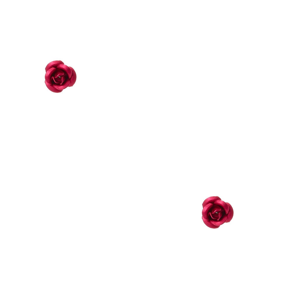 Claire's outlet rose earrings
