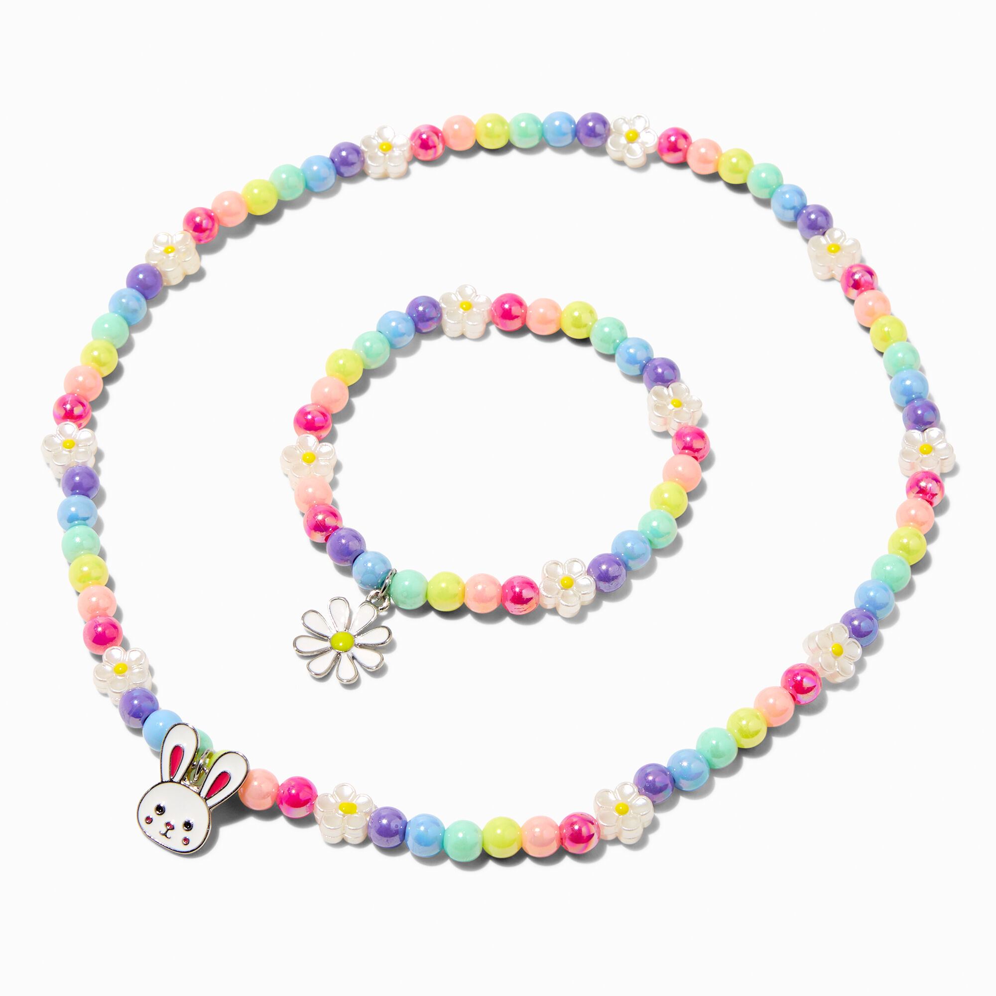 Large Daisy Chain Necklace in Rainbow – Josephine Alexander Collective