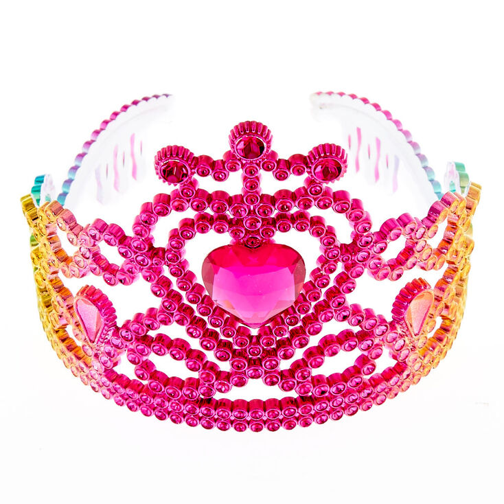 Claire&#39;s Club Rainbow Princess Tiara,