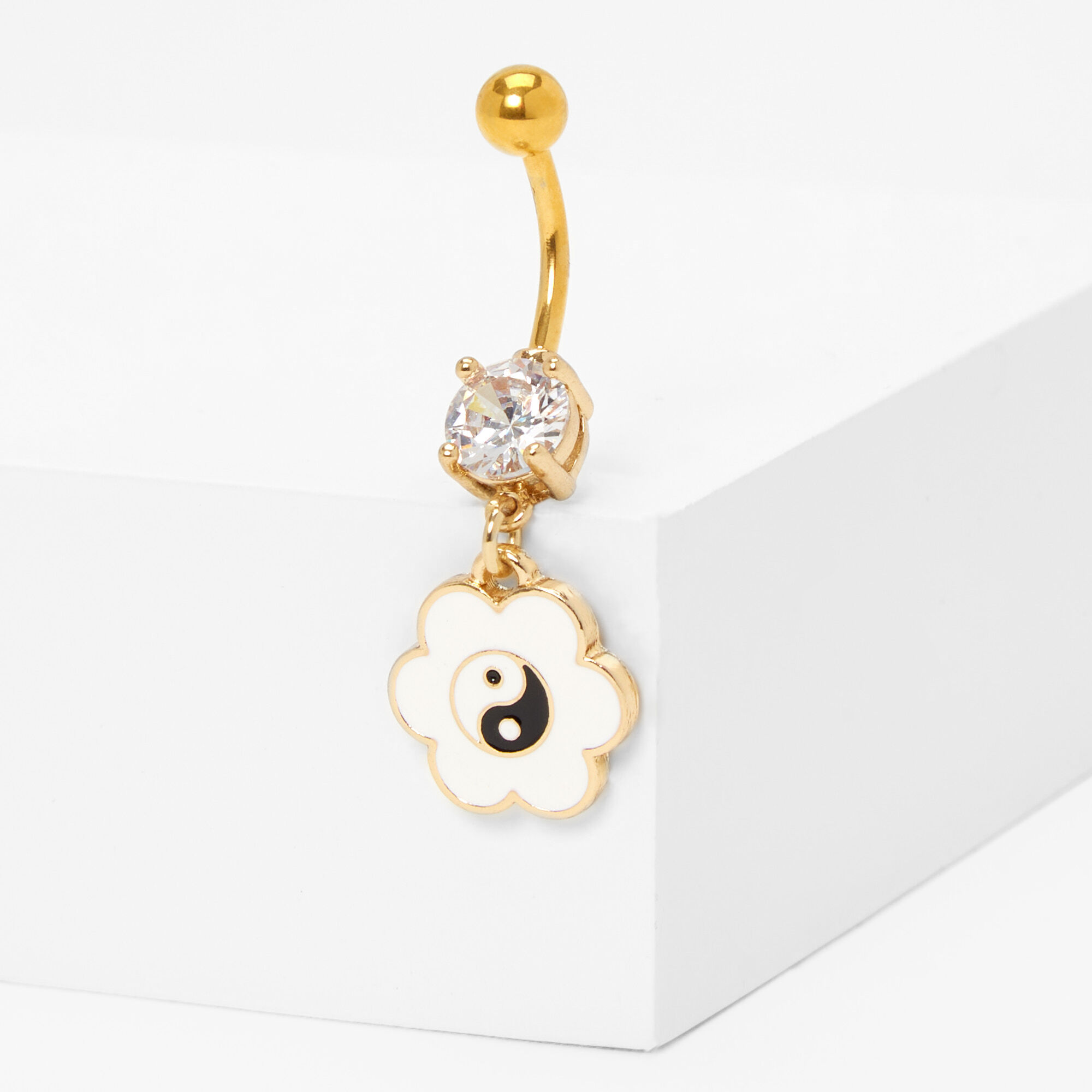 Dangle belly sales button rings claire's
