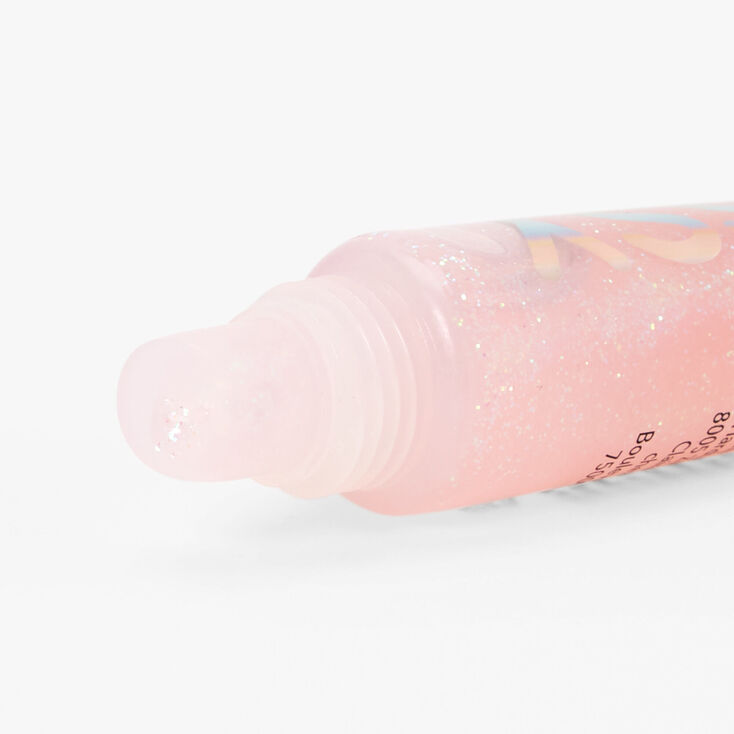 Clear Pink Glossy Lip Gloss,