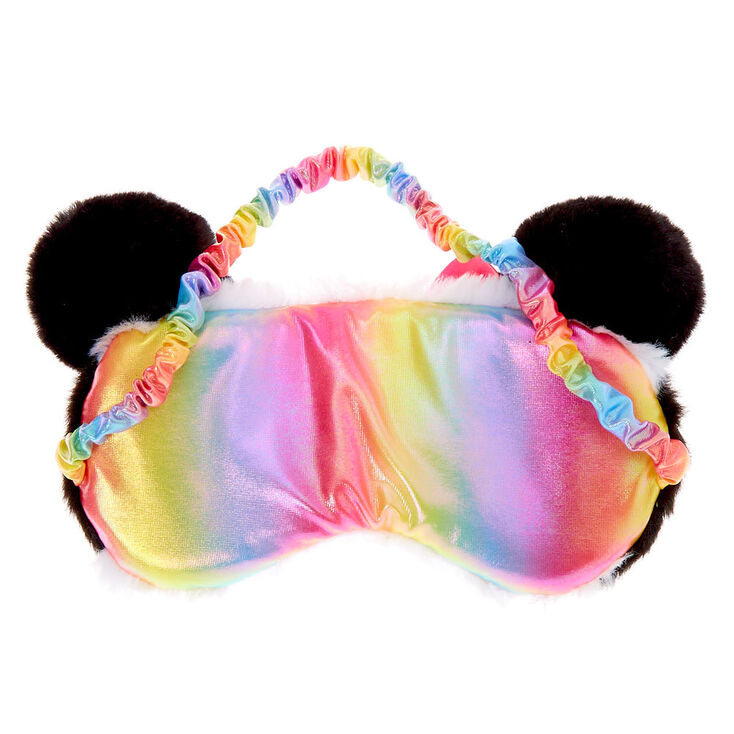 Rainbow Panda Sleeping Mask,