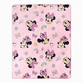 Disney Minnie Mouse Hugger Pillow &amp; Silk Touch Throw Set,