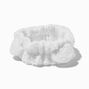 White Bear Sherpa Makeup Headwrap,