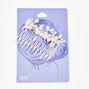 Rose Gold Pearl Cluster Hair Comb,