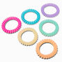 Claire&#39;s Club Matte Neon Coil Bracelets - 6 Pack,