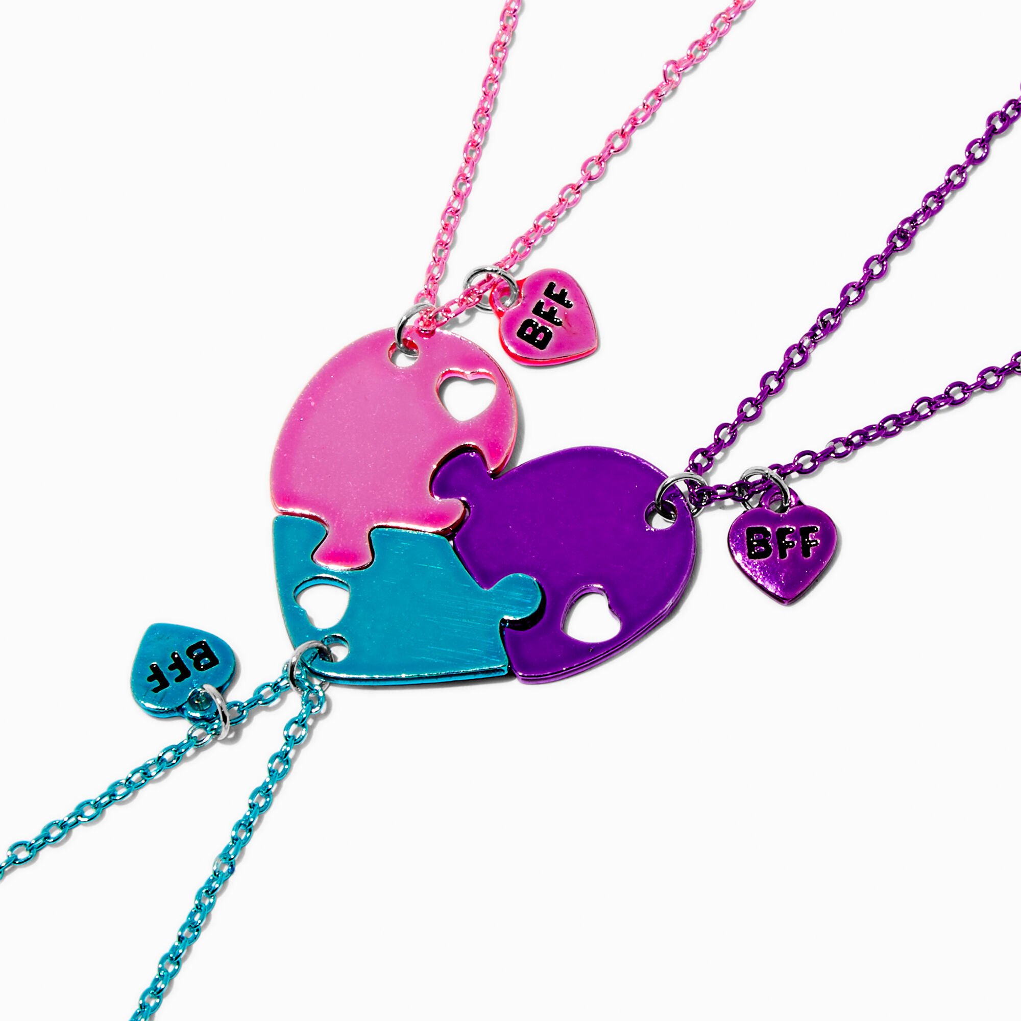 Justice friendship necklaces top