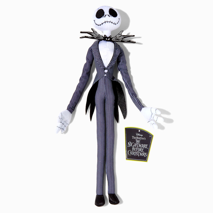 Disney Nightmare Before Christmas Jack Skellington Plush Toy | Claire's US