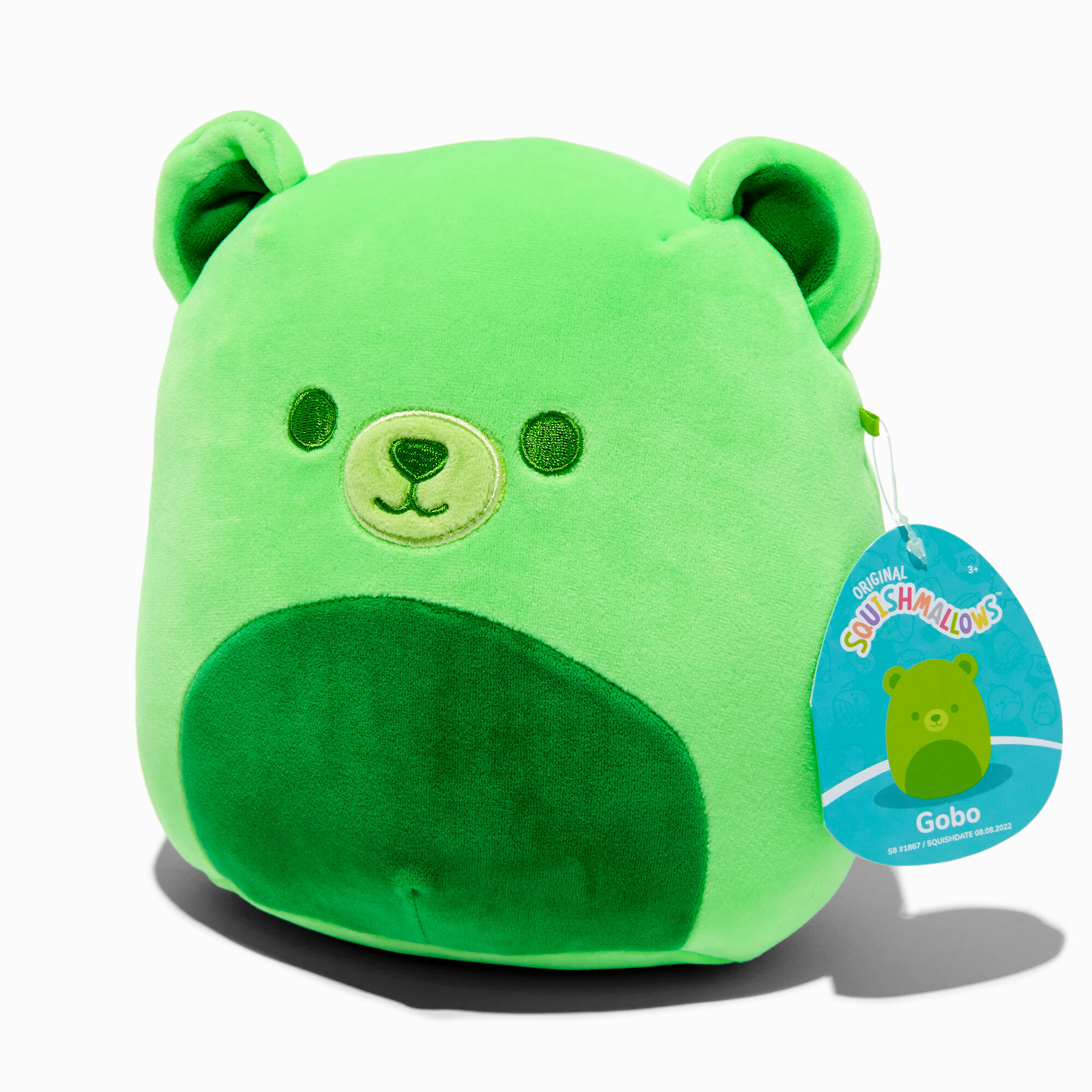 Squishmallows™ 8" Blacklight Gobo Plush Toy,