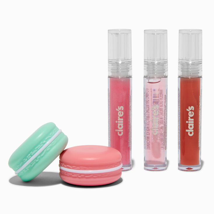 Blue Daisy Mini Book Lip Gloss Set,