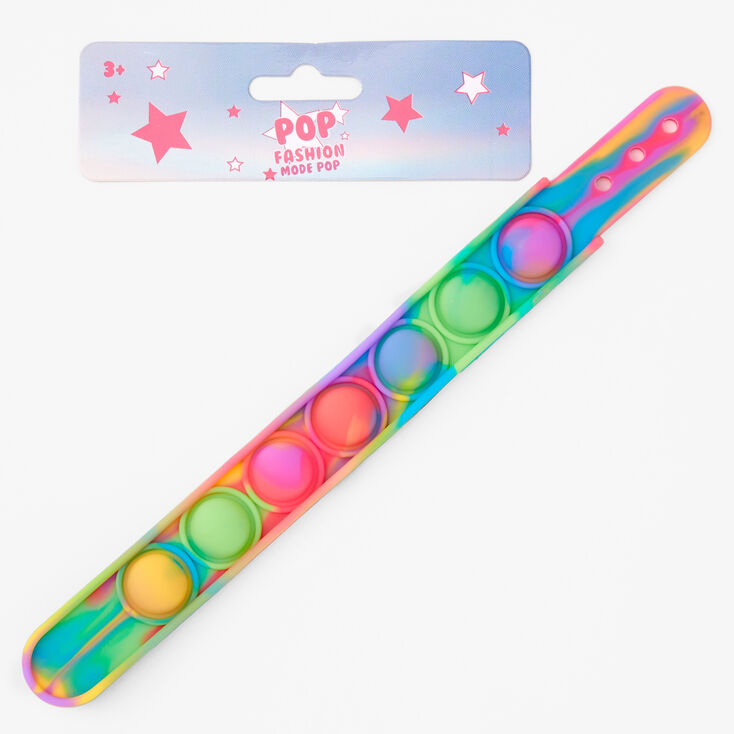 Pop Fashion Neon Pop Bracelet - Neon Rainbow,