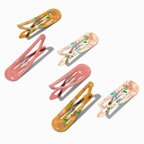 Claire&#39;s Club Woodland Printed Snap Hair Clips - 6 Pack,
