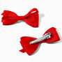 Claire&#39;s Club Red, Black &amp; White Hair Bow Clips - 6 Pack,