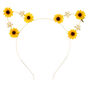 Sunflower Cat Ears Headband,
