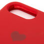 Coque de portable c&oelig;ur rouge - Compatible avec iPhone&reg; 6/7/8 Plus,