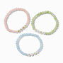 Best Friends &#39;&#39;Mama &amp; Minis&#39;&#39; Beaded Stretch Bracelets - 3 Pack,