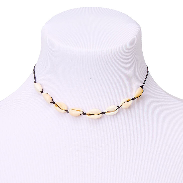 Cowrie Shell Choker Necklace,