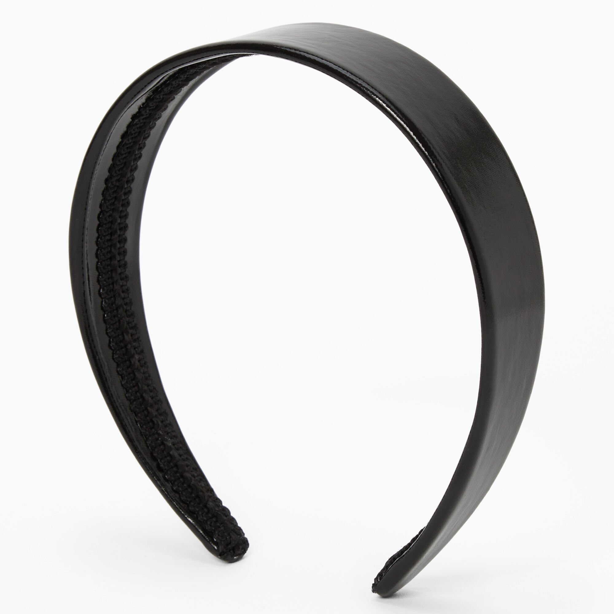 View Claires Pu Wide Headband Black information