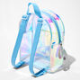 Holographic Initial Mini Backpack - Q,