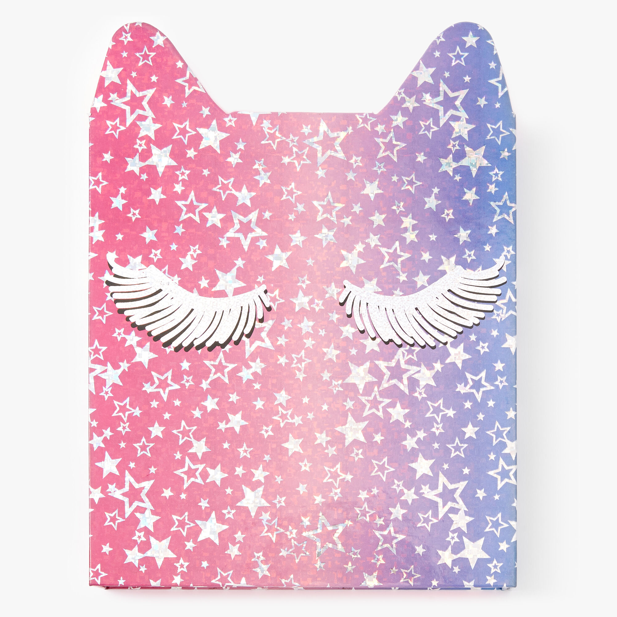 Ombre Holographic Cat 48 Piece Makeup Set,