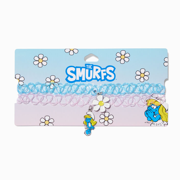 The Smurfs&trade; Claire&#39;s Exclusive Tattoo Choker Necklace Set - 2 Pack,
