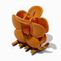 Orange Flower Hair Claw,