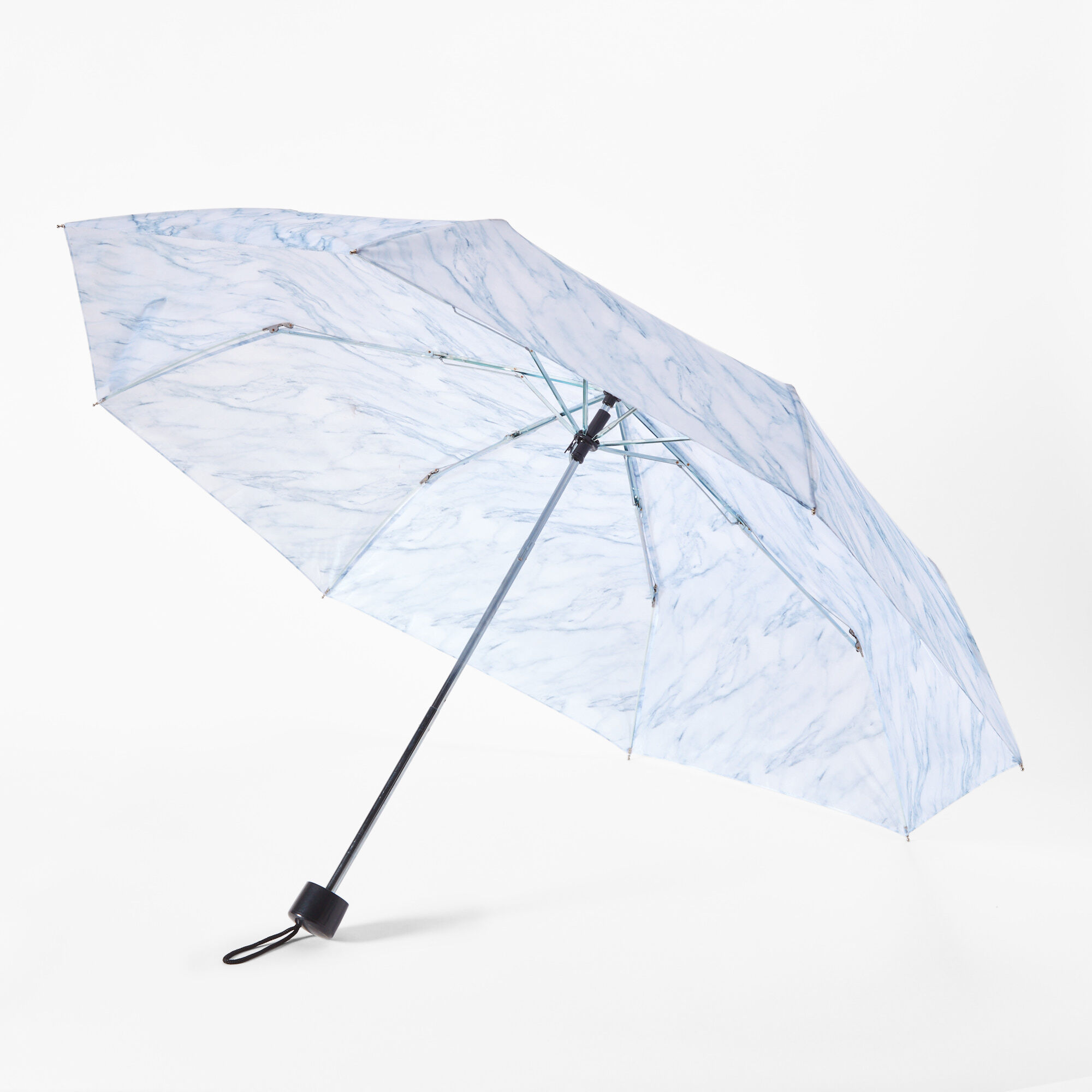 View Claires Marble Umbrella Grey information