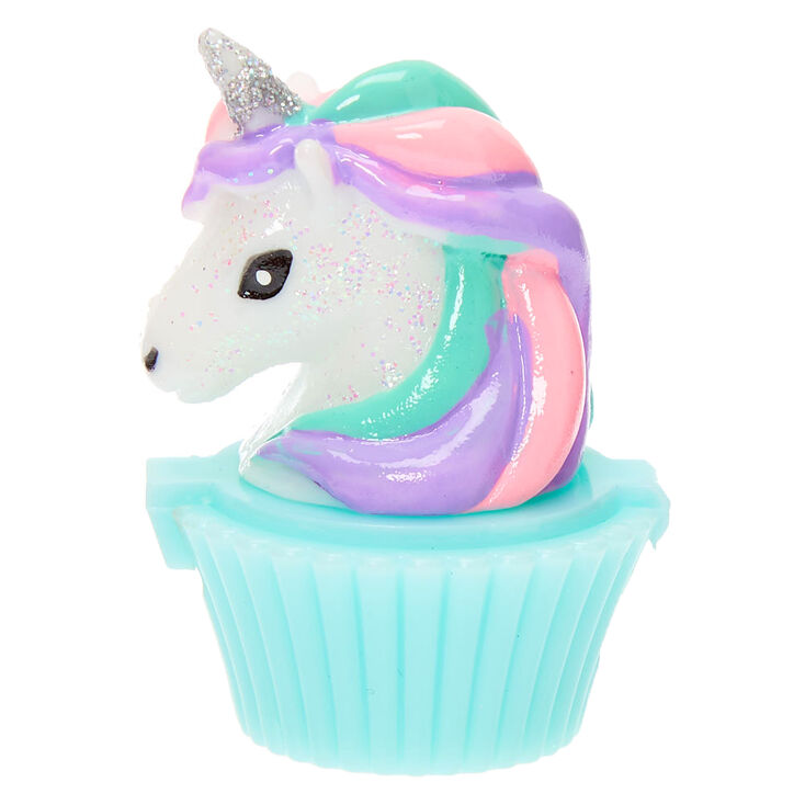 Claire&#39;s Club Miss Glitter the Unicorn Lip Gloss Pot,